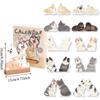 Schedule Kitty Calendar Time Planner Dog Cat Desktop Decoration  Office School Supplies