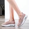 Net Fabric Low Help Breathable Solid Color Air Cushion Thick Soled Slip-on 2025 New Large Size Women's Shoes Zapatos De Mujer