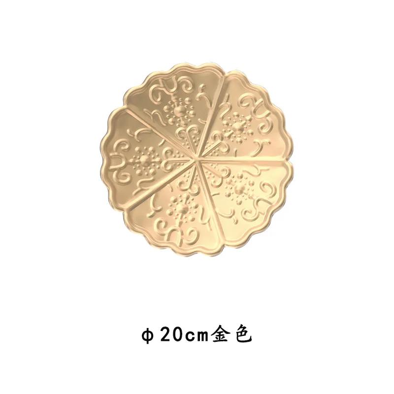 Metal New Chinese Abstract Lotus Leaf Fish Wall Hanging Light Luxury Living Room Wall Decoration Pendant Wall Decoration