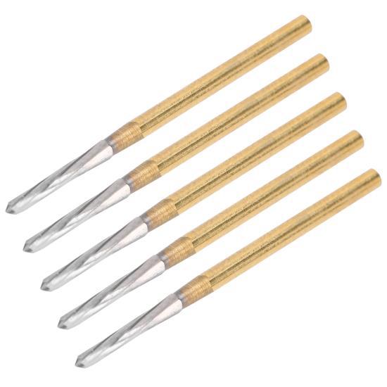 5pcs Dental Burrs AntiRust Tungsten Steel Dental Teeth Cutting Burrs Dentist Supplies(28 Mm 1,1 Pouces )