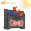 Solar Ultrasonic Animal Repeller PIR Motion Sensor Dog Cat Bird Repeller LED Light Flashing Frighten Animal Deterrent For Garden