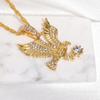 Eagle Hip Hop Men's Necklace Micro Zircon Pendant Jewelry