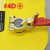 Meltec Car Battery Terminal Large Pole (D Terminal) Thumb Screw Type (+) Meltec #4D+