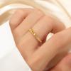 Simple Temperament Rivet Titanium Steel Ring Women's High-end Light Luxury Cold Style Ring Accessories