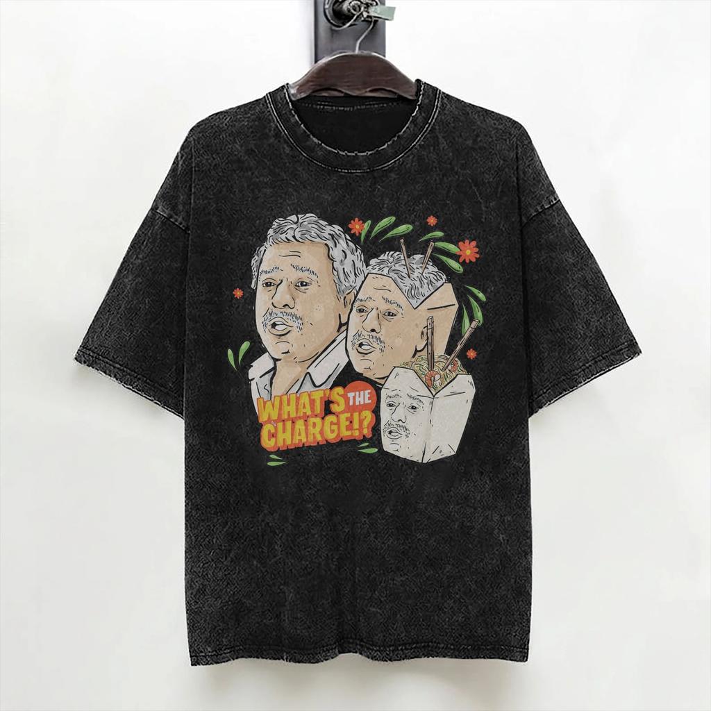 Succulent Chinese Meal T Shirts Washed Short Sleeve Oversize TShirt Funny Meme Fashion Men Women Streetwear Graphic Tops Tees