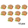 Food Building Blocks City Friend Accessories Bread Chips Roast Chicken Pizza Hot Dog Fish Fruit Carrot Basket Classic MOC Bricks
