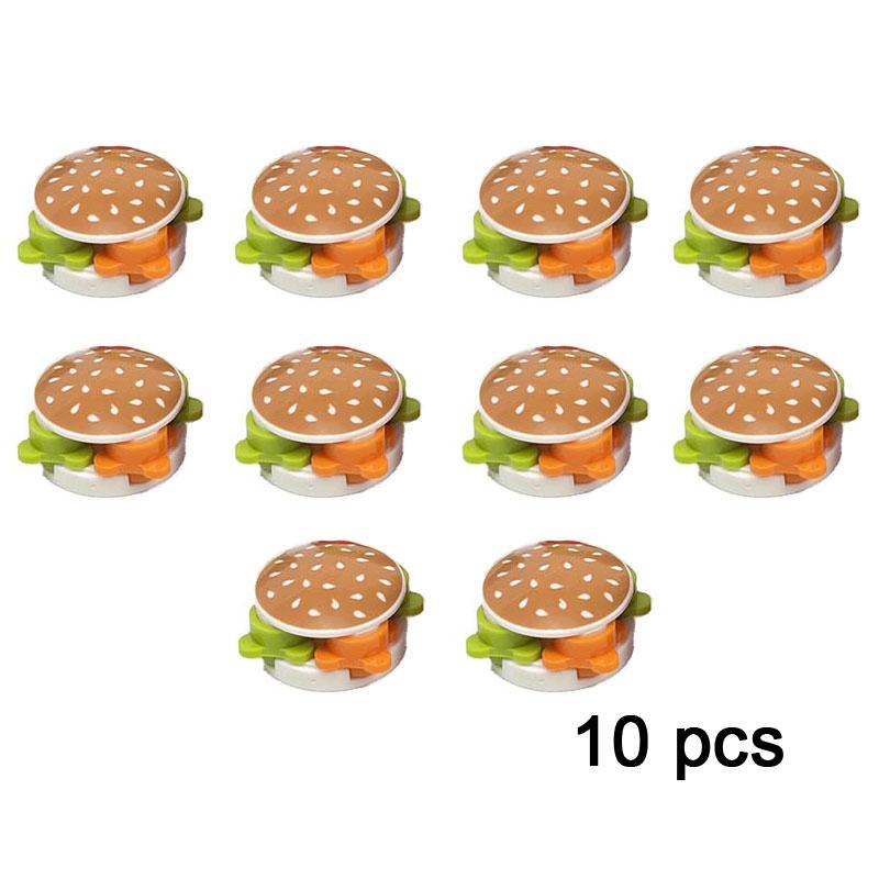 Food Building Blocks City Friend Accessories Bread Chips Roast Chicken Pizza Hot Dog Fish Fruit Carrot Basket Classic MOC Bricks