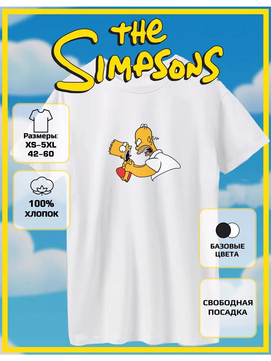 T-shirt with Simpsons print 3XL