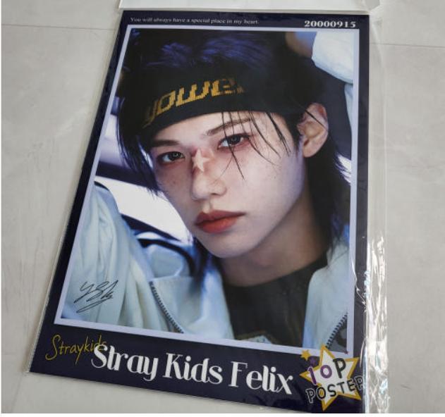 Felix Stray Kids Poster Set 10pcs A4 – High-Quality K-Pop Merchandise