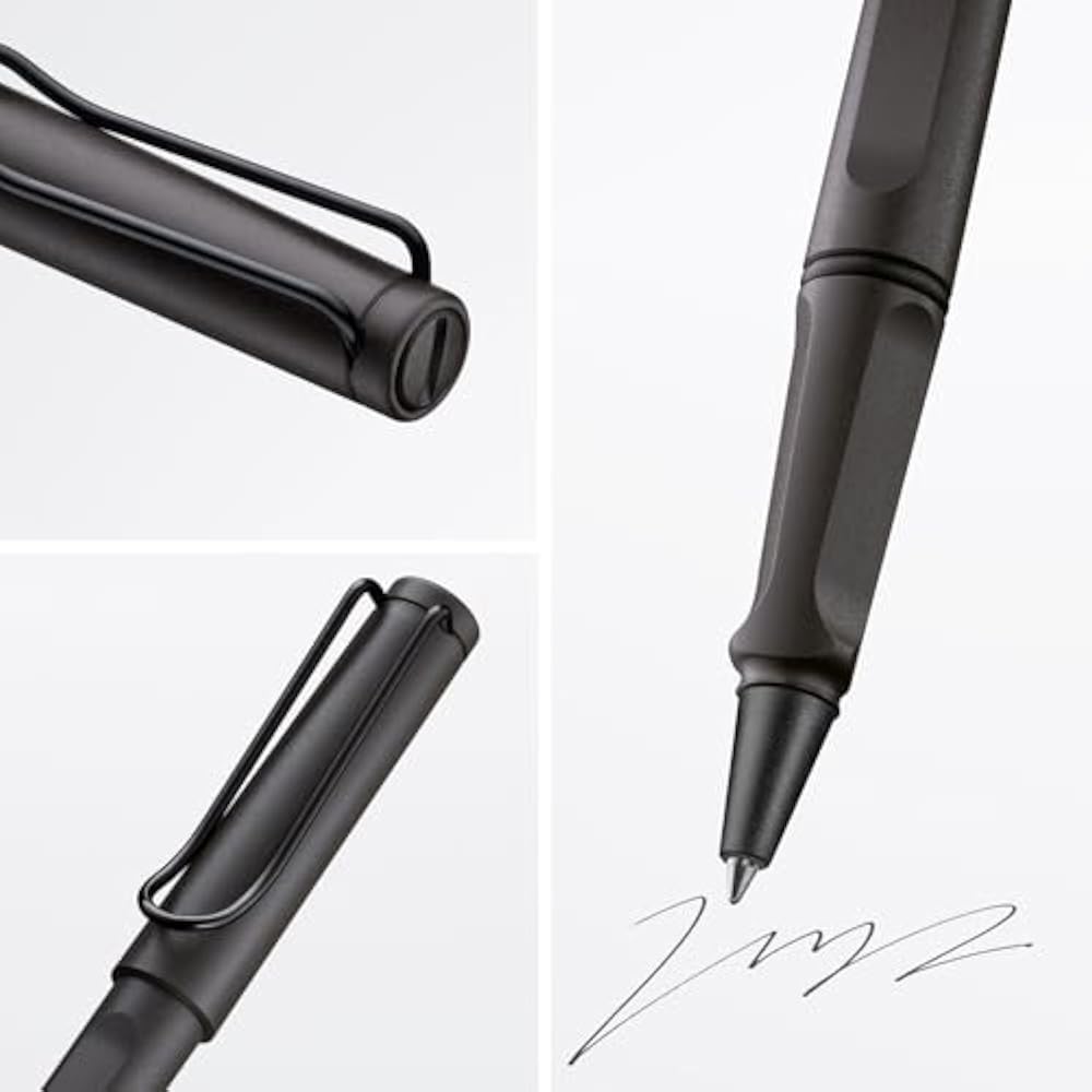 LAMY (Ramy) Safari Umbra (Umbra) Rollerball Pen - Ergonomic Grip Line Width M - Comfortable for L...