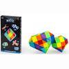 Diansheng Versatile Magic Ruler 24/36/48/60/72 Section Rainbow Color Puzzle Folding Preschool Children's Rubik's Cube Toy