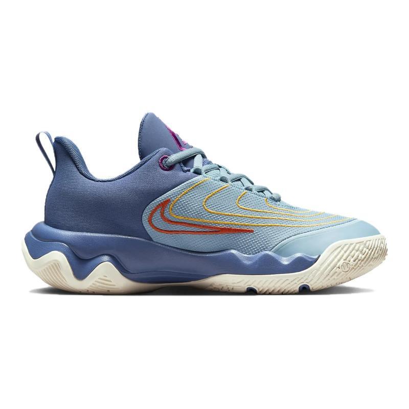 Nike Giannis Immortality Slip Resistant, Breathable, And Supportive Low Top Children's Basketball Shoes Blue Sneakers FZ6734-400