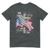 She Loves Jesus And America Too American Patriotic Usa Flag TShirt