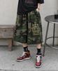 Deulousi Dw Drsy Camo Double-Pleat Bermuda Pants