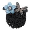 Mesh Rhinestone Women Spring Clips Korean Bun Snood Hairgrips Cover Net Professional Headdress