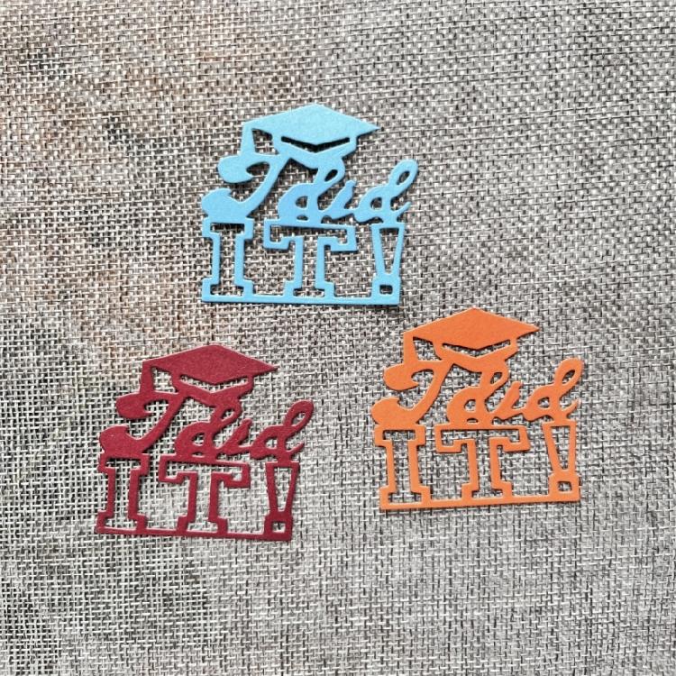 Graduation Metal Cutting Dies Embossing Template Stencil Scrapbooking for Card