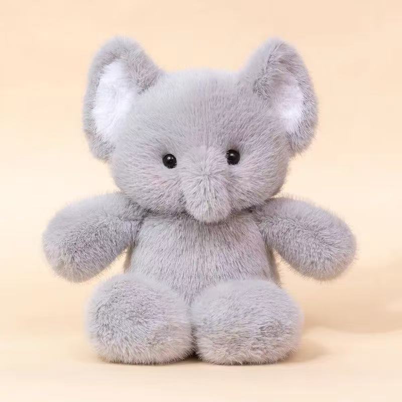 Running Bear Plush Toy Doll, Kitten, Elephant Doll, Children's Doll, Girls' Throw Pillow