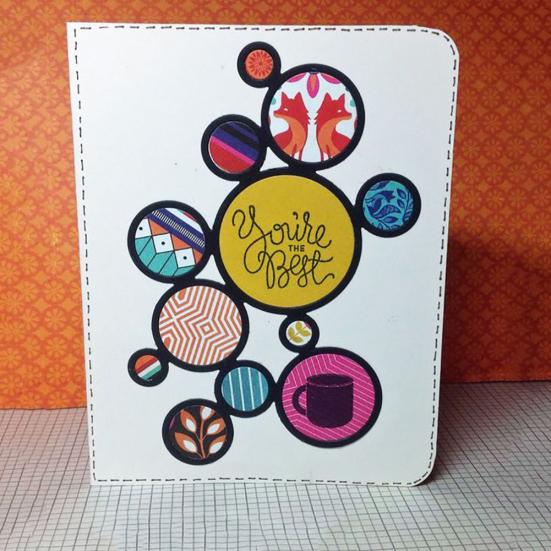 Šablona Multi Circles Vykrajovací matrice pro výrobu přáníček Embosování Scrapbooking Řemeslo