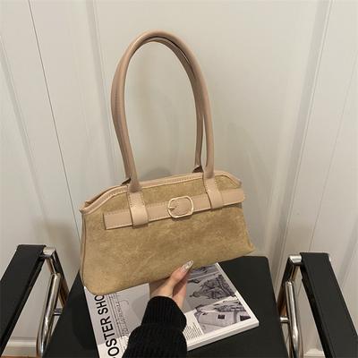Fashion Commuter Temperament Casual Shoulder Bag Women's New Niche Design Large-capacity Underarm Bag