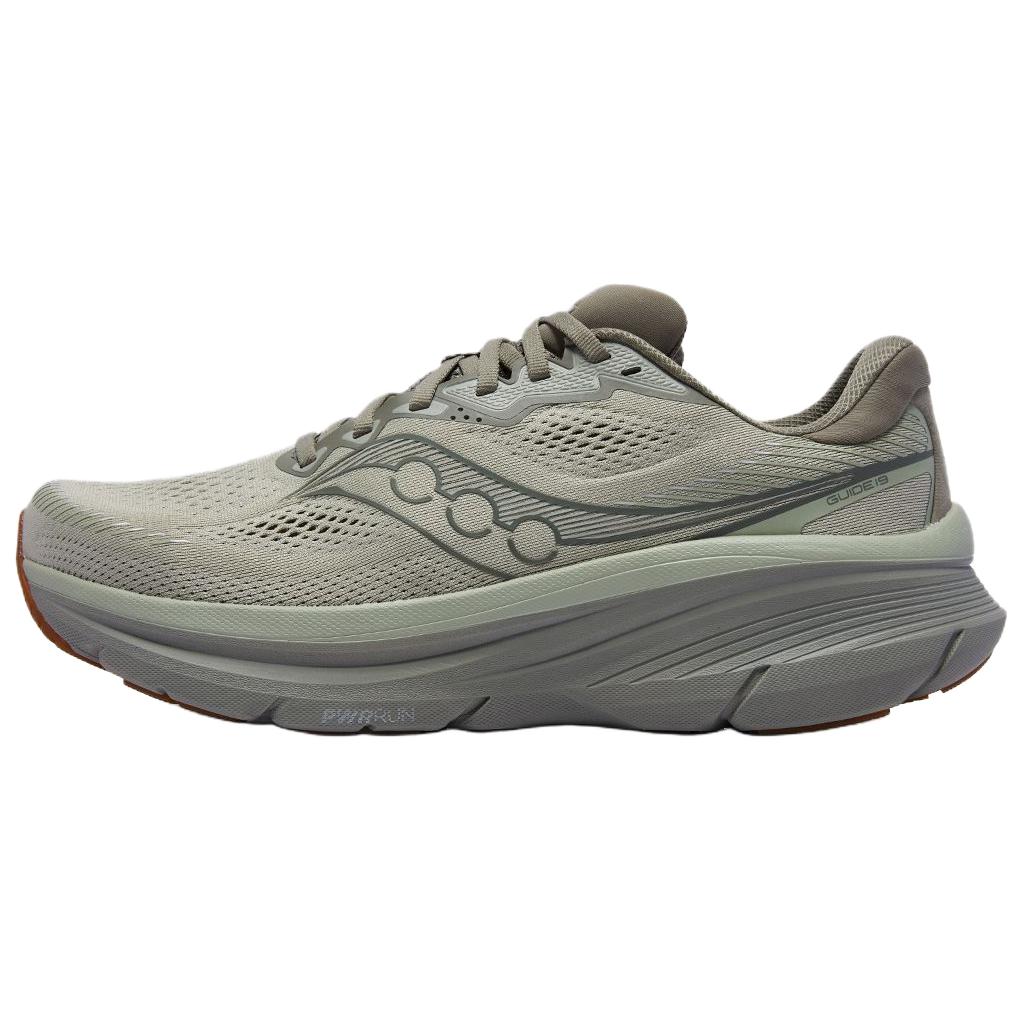 Saucony Guide 19 Versatile Comfortable Trendy Training Urban Commuting Running Shoes Men sneaker Green S21058-140 44