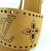 Sandálias LOUIS VUITTON Impecáveis linha horizon couro bege Feminino 36 Usado