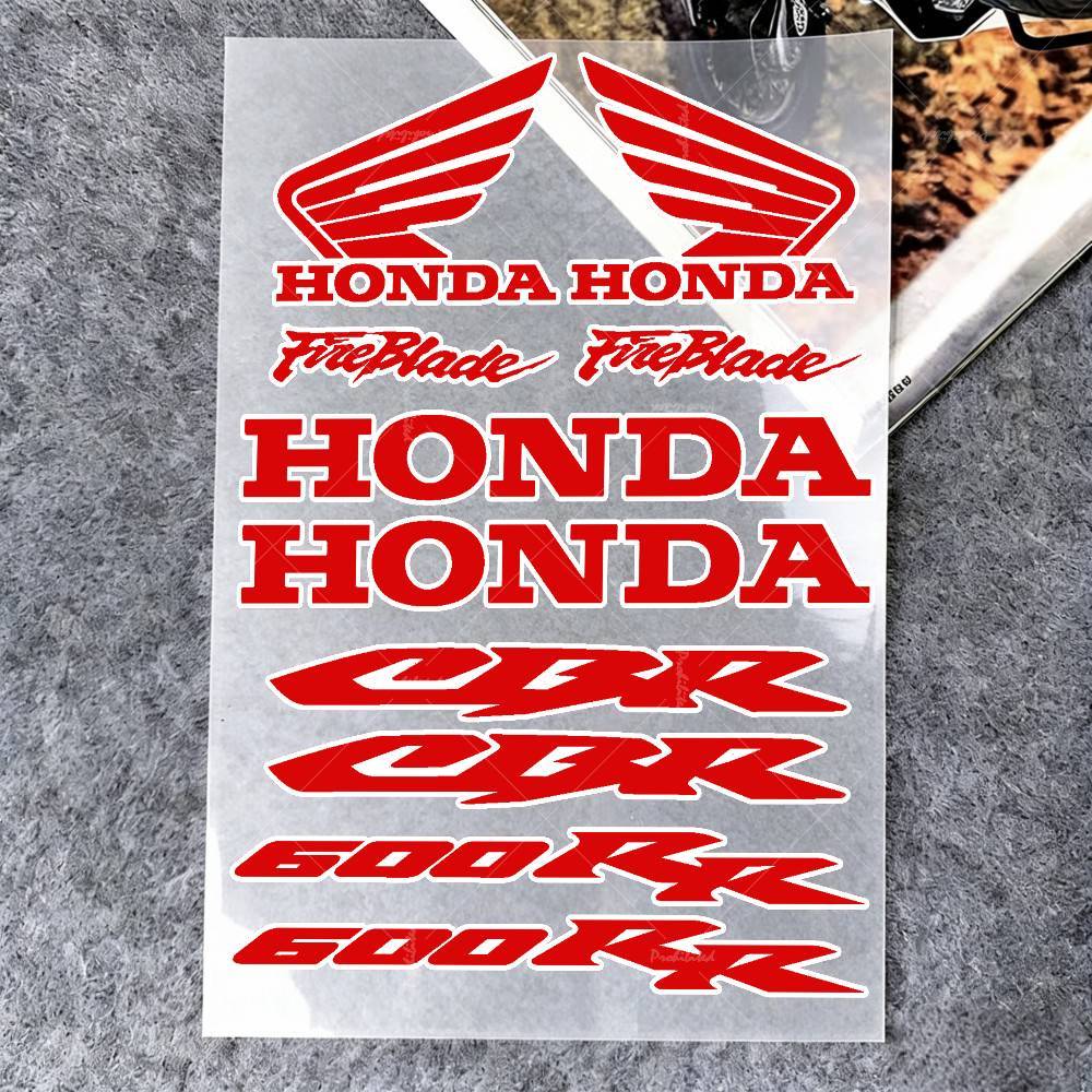 PYYG6 For Honda Stickers Reflective motorcycle stickers, 3M safety warning at night in the dark scooter helmets