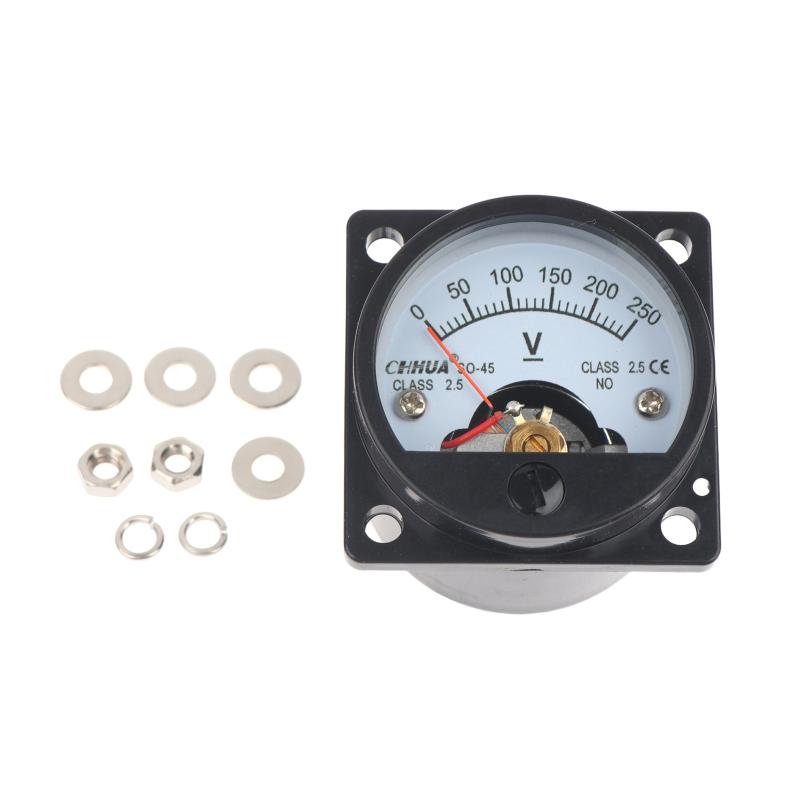 So-45 Analog Dc 1V-800V Voltmeter Sensitive Pointer Accurate Display Long Service Life For Electrical Testing Industrial Project