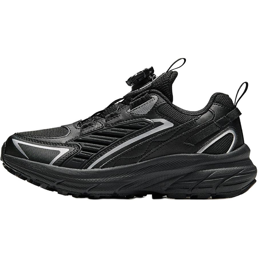 Anta Kids Running Series Fabric Synthetic Leather Exploration Series Light Year Autumn Comfortable Fashion Non-Slip Running Shoes A12435528-6