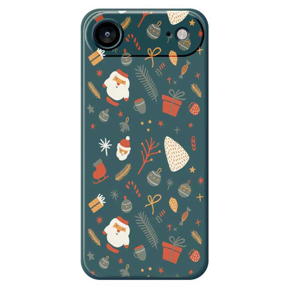 For iPhone Air Case Candy Gifts Pattern Printing Straight Edge TPU Phone Back Cover