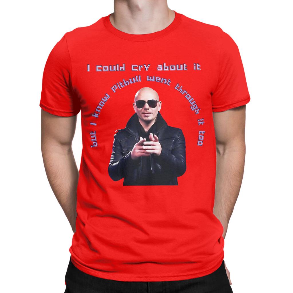 Maglietta Unisex Stampata Pitbull Mr Worldwide Tour 2026 T Shirt 100% Cotone Magliette Abbigliamento