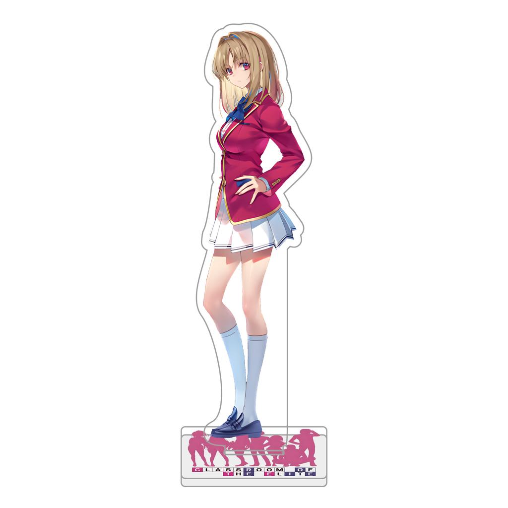 Klassenzimmer Des Animes 15cm Acryl-Ständer - Horikita Suzune & Karuizawa Kei || Heiße Anime Schreibtischdekoration Spielzeug