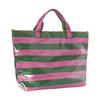 Striped Large Capacity Bag Beach Bag for Women Casual Summer Travel Shoulder Bag Lightweight
