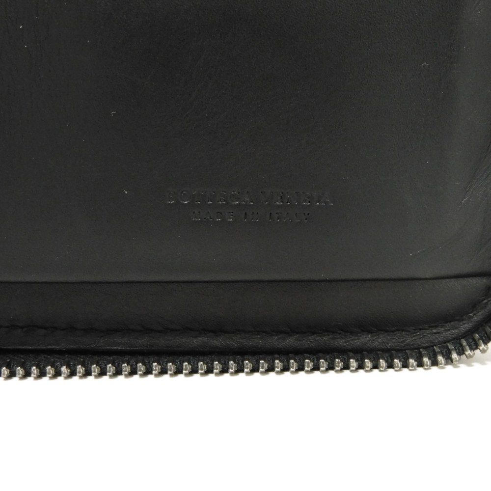 Used 11897 Organizer VN Document Case 169730 V4651 1000 7940 Black Travel Case Intrecciato Nero Men's from Japan