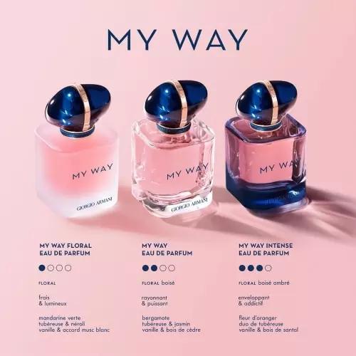 Armani My Way Floral Eau De Parfum 50ml Refillable