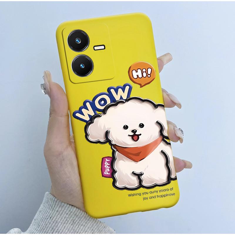 Case For Vivo Y22 Y22s Y35 Cute Astronaut Panda Soft TPU Silicone Phone Cover For vivoY22s Y 22s V2206 V2207 Y 35 V2205 Coque