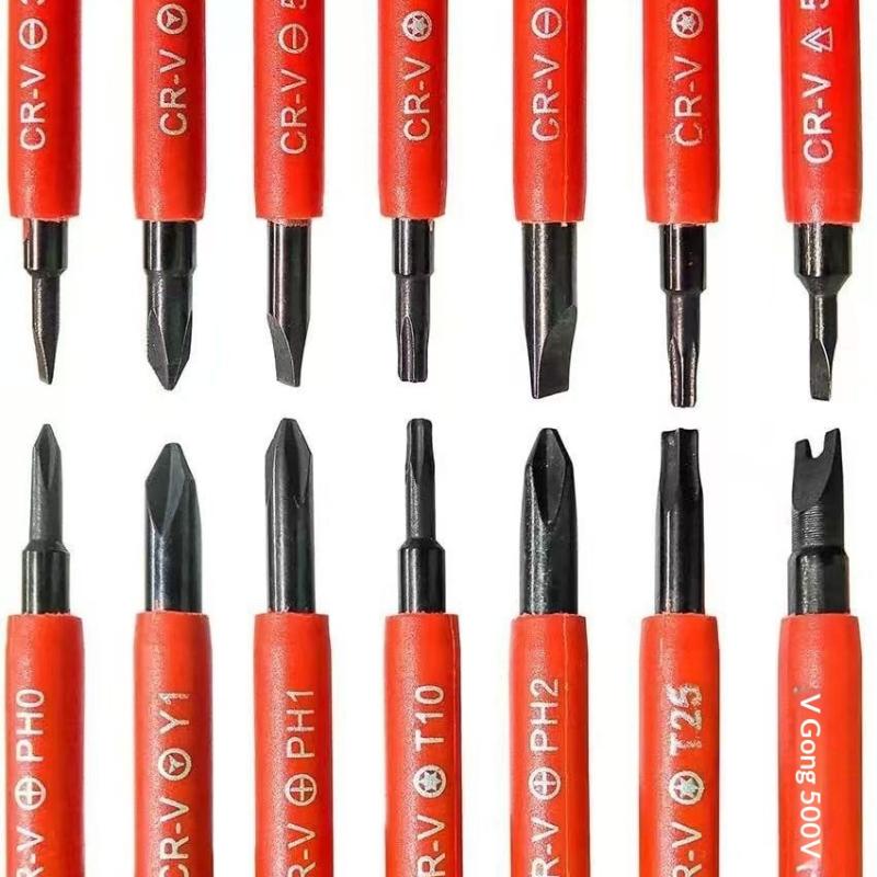 Hot Sale 5/7 In 1 Screwdriver Set Repair Tool Kit Isolated Tool With Magnetized Bits-Neverdie Store