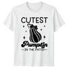 Cutest Pumpkin In The Patch Unisexs TShirt Pumpkin Patch Halloween Gift For Her