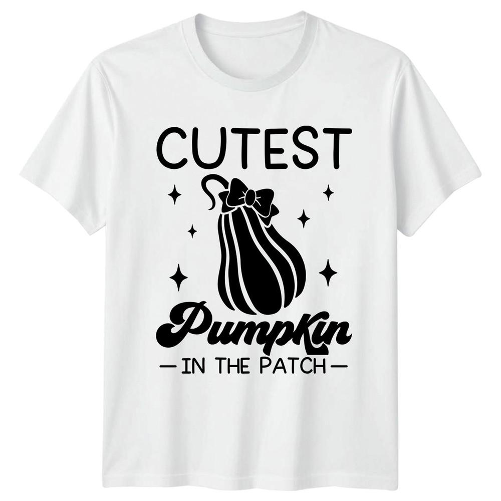 Cutest Pumpkin In The Patch Unisexs TShirt Pumpkin Patch Halloween Gift For Her S