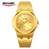 SKMEI 2684 Elegant Exquisite Men's Watch Waterproof Luminous Calendar Steel Belt Business Luxury Quartz Watch Relgios Masculino