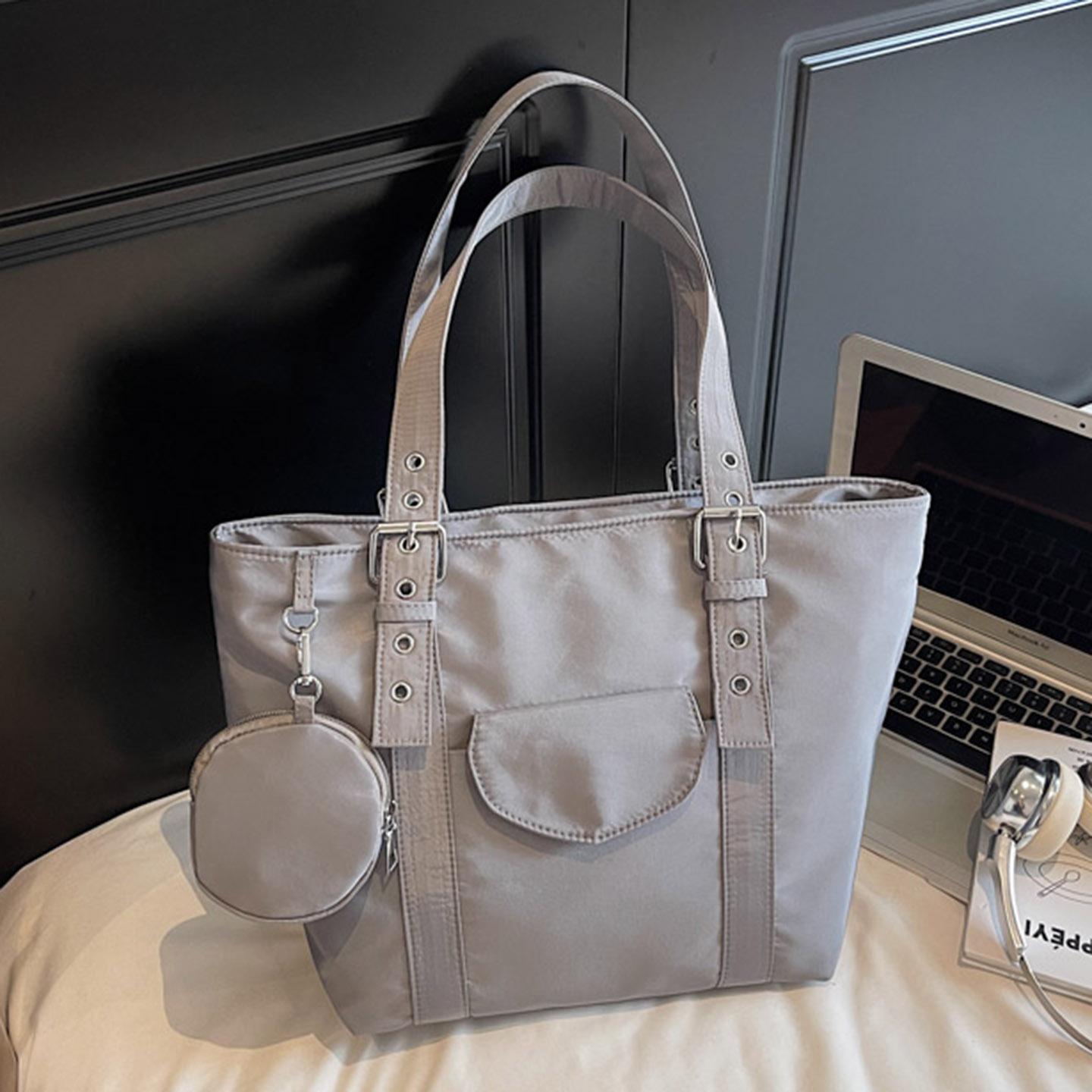 

Nyl Handbags and purse Designer Women Shoulder Bags Large capacity female Crossbody Bag Fashi Trending big totes bolsos серый