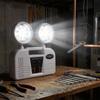 LED Double Head Emergency Exit Light IP30 Emergency LED Emergency Evacuation Lamp Double Head Wall Lamp