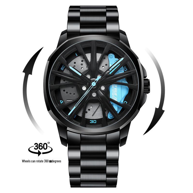 SVJ Original Men s Wheel Watch with Forged Brake Caliper Design