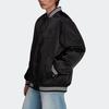 adidas Originals X Disney Bambi Muster Warme Baseball Baumwolljacke Damenjacke Schwarz HE6867