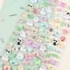 Animal Sticker Decorative Foam Sticker for Art Craft Scrapbooking Journals Phone Case Water Bottle Children Rewarding