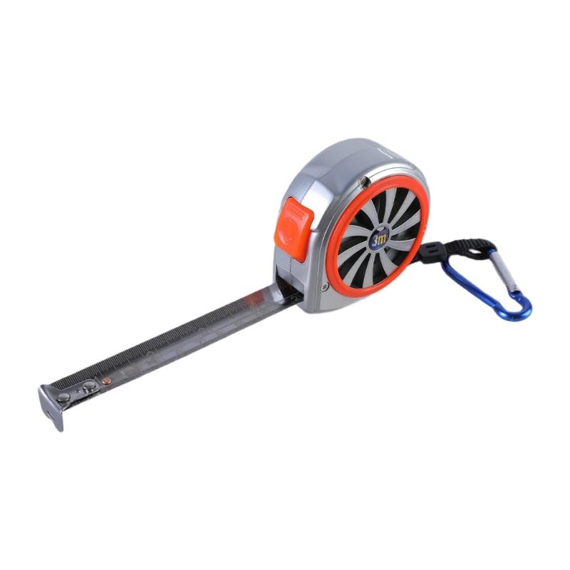 

Self Locking Steel Tape Measure Measuring Tape with Clear Scale Reading for Accurate Measurements & Easy One Handed Use