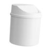 Desktop Plastic Trash Can   Cover Multifunctional Tiny Garbage Bin with Lid for Living Room Decor