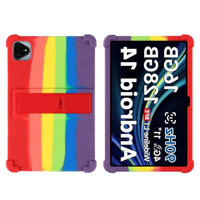 Soft Silicon Cover For Funda For Alldocube iPlay 60 Pro (2024) Case 10.95" Tablet PC Kickstand Coque with 4 Shockproof Airbags