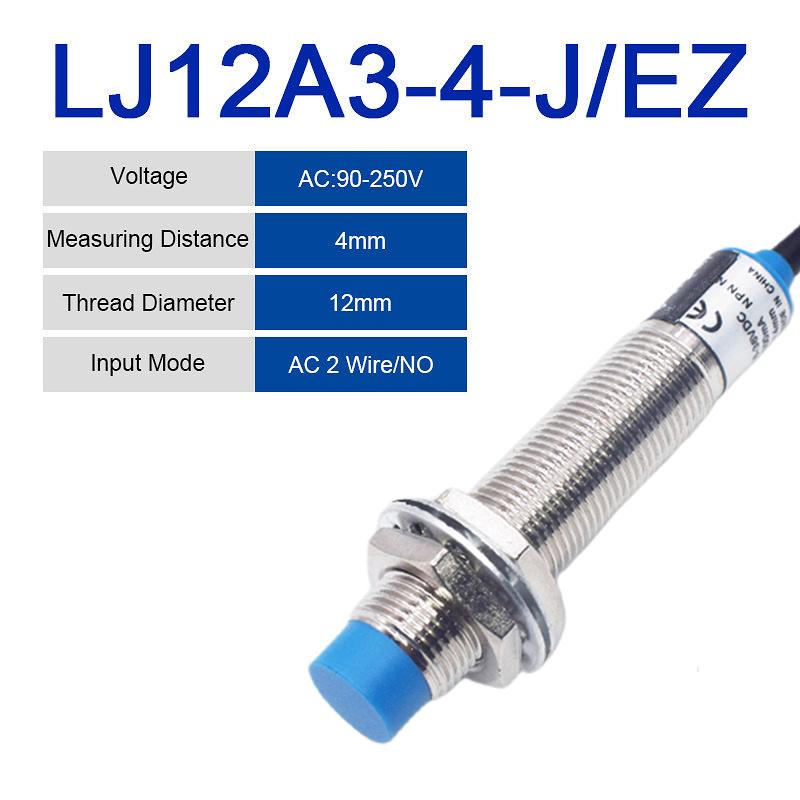 LJ12A3-4-Z/BX LJ12A3-4-Z/BY Proximity Switch Inductive Proximity Sensor Detection Switch NPN/PNP DC 6-36V Approach Sensor 12mm