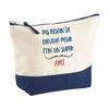 Makeup Bag - PLANETEE - Friend No Need for Hair - Large Size - Cotton - HD Printing