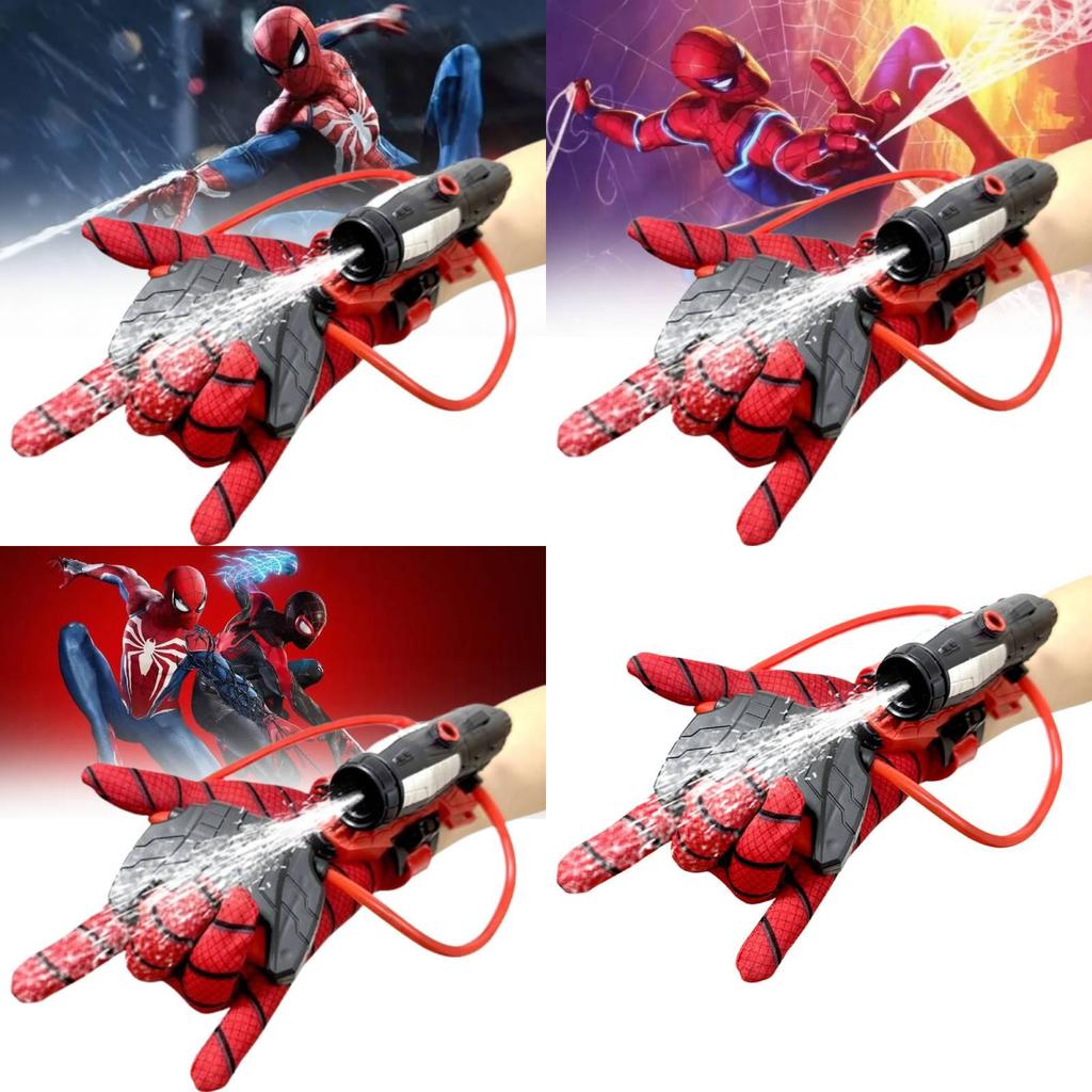 Colorful And Fun Water Shooting Spider Wrist Launcher Kids Wearable Water Gun Toy